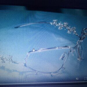 Bundle gift&elegant futuristic non-prescription eyeglass for all occasions NWT